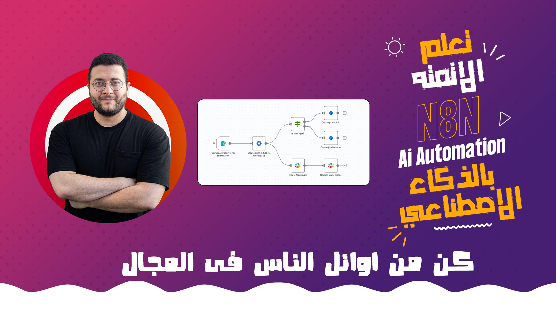 كورس تعلم الاوتوميشن N8N