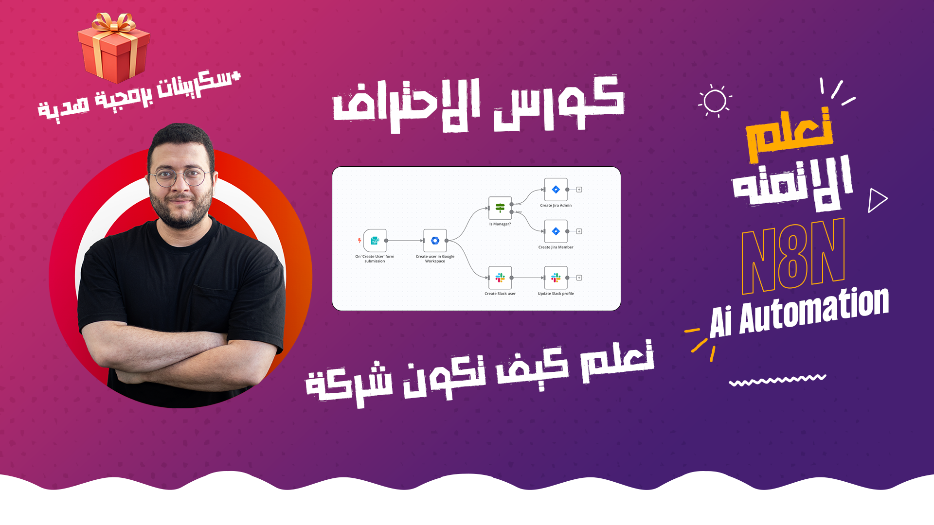 كورس تعلم الاوتوميشن N8N